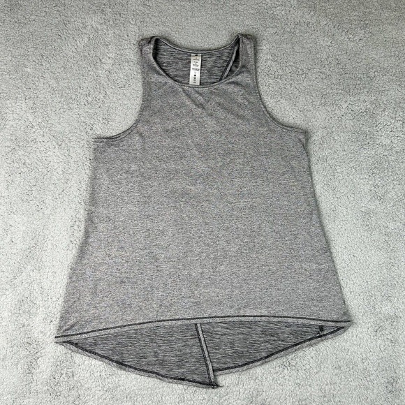 Yogalicious Tank Top Womens Size‎ Small Gray Sleeveless Open Back Athletic Shirt - Picture 1 of 10
